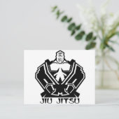 Jiu Jitsu - The Fighter Prepares Briefkaart (Staand voorkant)