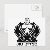 Jiu Jitsu - The Fighter Prepares Briefkaart (Voorkant / Achterkant)