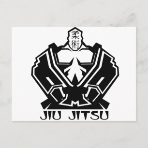 Jiu Jitsu - The Fighter Prepares Briefkaart