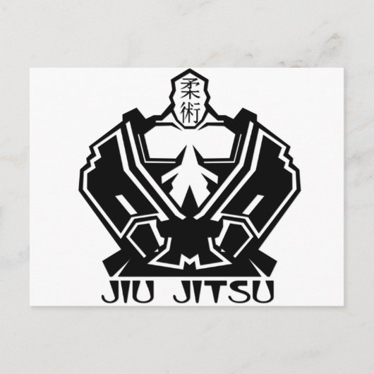 Jiu Jitsu - The Fighter Prepares Briefkaart (Voorkant)
