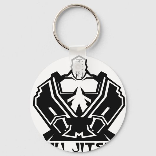 Jiu Jitsu - The Fighter Prepares Sleutelhanger (Voorkant)