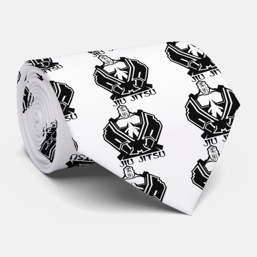 Jiu Jitsu - The Fighter Prepares Stropdas (Opgerold)