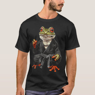 Jiu-Jitsu Toad MMA Kickboksen Vechtkunst T-shirt