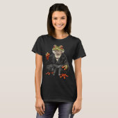Jiu-Jitsu Toad MMA Kickboksen Vechtkunst T-shirt (Voorkant volledig)