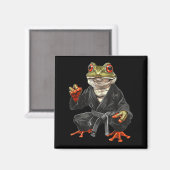 Jiu-Jitsu Toad MMA Kickboksen Vechtsporten Magneet (Voorkant / Achterkant)