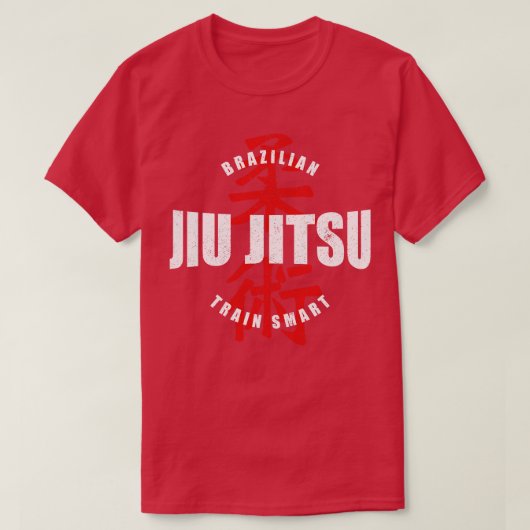 Jiu Jitsu Train Smart T-shirt (Design voorkant)