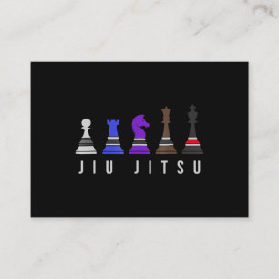 jiu jitsu    trainingschess , gift bjj met tekst . informatiekaartje