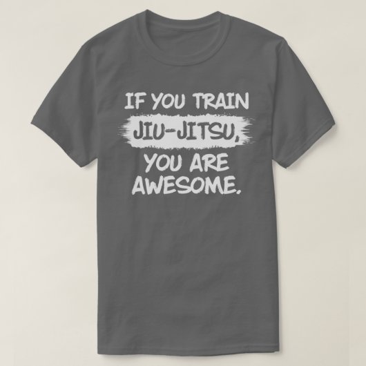 Jiu Jitsu Tshirt For BJJ Shirt Lovers Triblend (Design voorkant)