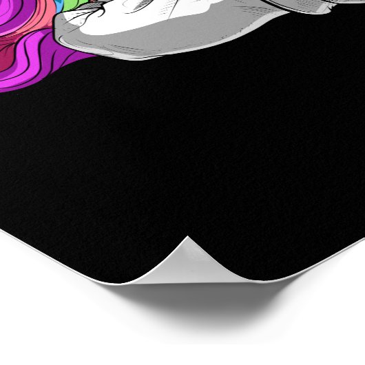 Jiu-Jitsu Unicorns Poster (Hoek)