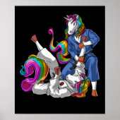Jiu-Jitsu Unicorns Poster (Voorkant)