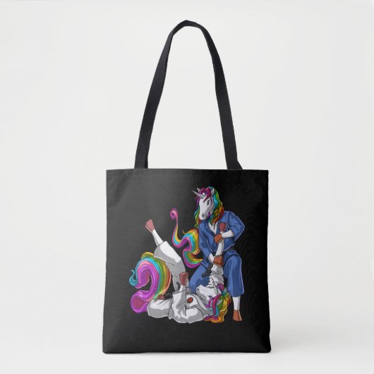 Jiu-Jitsu Unicorns Tote Bag (Voorkant)