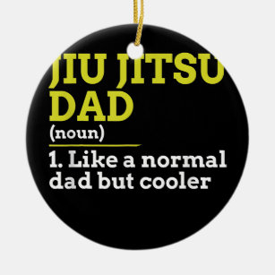 Jiu Jitsu vader houdt van een normale vader, maar  Keramisch Ornament