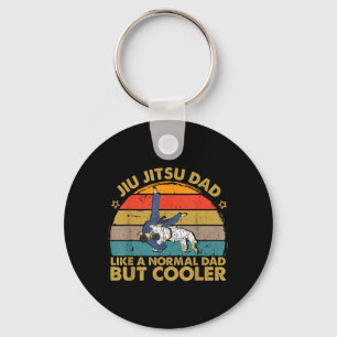 Jiu-Jitsu vader quote Mannen Vader retro distresse Sleutelhanger