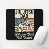 Jiu jitsu vader zoals een normale vader maar coole muismat (Met muis)