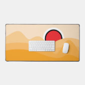 Jiu Jitsu Van Witte Riem Aan Zwarte Riem Zon Bureaumat (Keyboard & Muis)