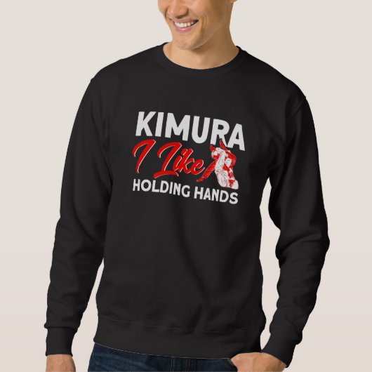 Jiu Jitsu Vintage Kimura vasthouden handen Trui (Voorkant)