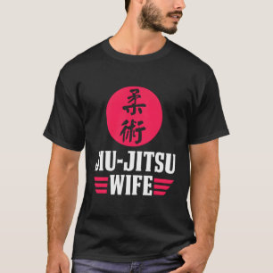 Jiu Jitsu vrouw Grappig Braziliaans Jiu Jitsu Mart T-shirt
