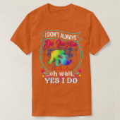 Jiu jitsu YES I DO T-shirt (Design voorkant)