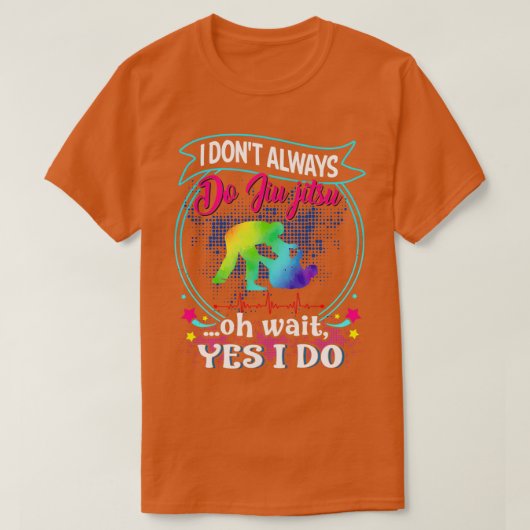 Jiu jitsu YES I DO T-shirt (Design voorkant)