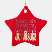 Jiu Jitsuka Extraordinaire Keramisch Ornament (Voorkant)
