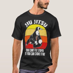 Jiu Jitsu's Funny kan geen Fi Stomme BJJ MMA Jujit T-shirt