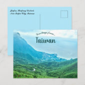 Jiufen Ruifang District New Taipei City Taiwan Briefkaart (Voorkant / Achterkant)