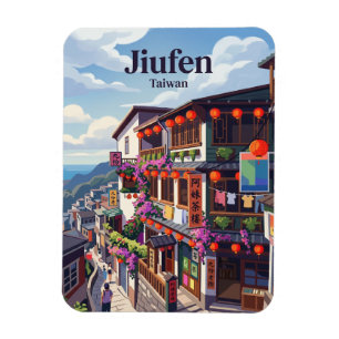 Jiufen Taiwan is already in a mix of languages. As Magneet