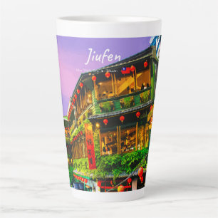 Jiufen, Taiwan - Oude Theehuis Groot Latte Mok