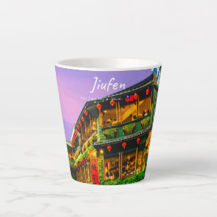 Jiufen, Taiwan - Oude Theehuis Klein Latte Mok