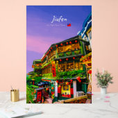 Jiufen, Taiwan - Oude Theesalon Acryl Bord (Huwelijk)
