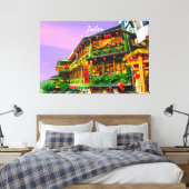 Jiufen, Taiwan - Oude Theesalon Canvas Afdruk (Insitu (Slaapkamer))
