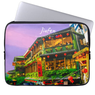 Jiufen, Taiwan - Oude Theesalon Laptop Sleeve