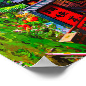 Jiufen, Taiwan - Oude Theesalon Poster (Hoek)