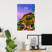 Jiufen, Taiwan - Oude Theesalon Poster (Thuiskantoor)