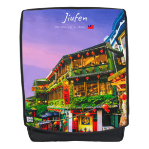 Jiufen, Taiwan - Oude Theesalon Rugtassen