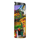 Jiufen, Taiwan - Oude Theesalon Thermosbeker (Geroteerd rechts)