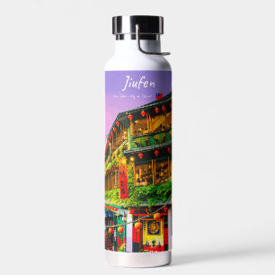 Jiufen, Taiwan - Oude Theesalon Waterfles