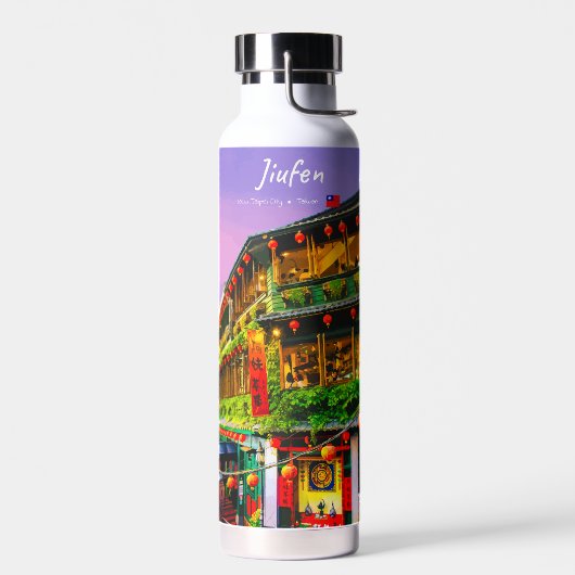 Jiufen, Taiwan - Oude Theesalon Waterfles (Links)