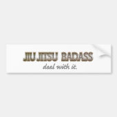 JIUJITSU BUMPERSTICKER (Voorkant)