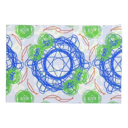 Jiuletta Pattern Pillowcase Kussensloop (Achterkant)