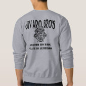 Jivaro Brothers Hot Rods Trui (Achterkant)