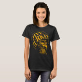 Jive Thanksgiving Cool Turkije Hoofd Retro Silhoue T-shirt (Voorkant volledig)