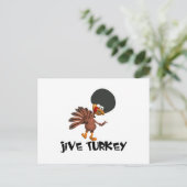 Jive Turkey Briefkaart (Staand voorkant)
