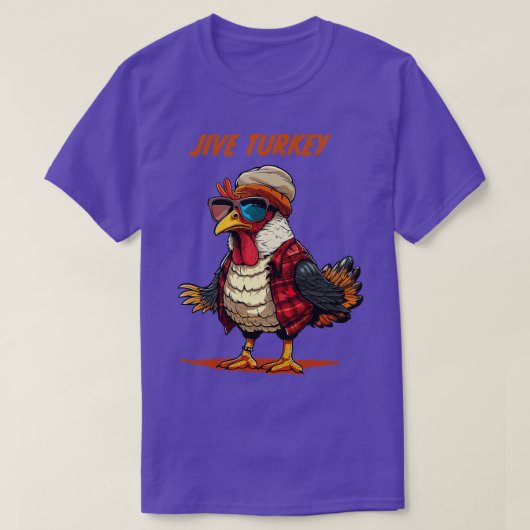 Jive Turkey Retro Slang T-shirt (Design voorkant)