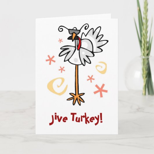 Jive Turkije Feestdagen Kaart (Voorkant)