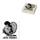 Jive Turkije Rubber Stamp Rubberstempel (Gestempeld)
