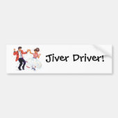 Jiver Driver Classic Rock en Roll Jive Dancing Bumpersticker (Voorkant)