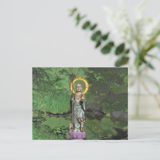 Jizo Briefkaart (Staand voorkant)