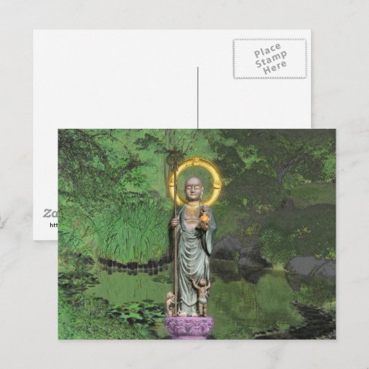 Jizo Briefkaart (Voorkant / Achterkant)