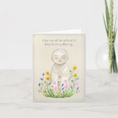 Jizo Buddha Compassion Vriendelijkheid Sympathie w Kaart (Voorkant)